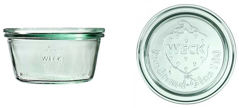 Weck Stiklainis, 290 ml, formelė, 6 vnt.