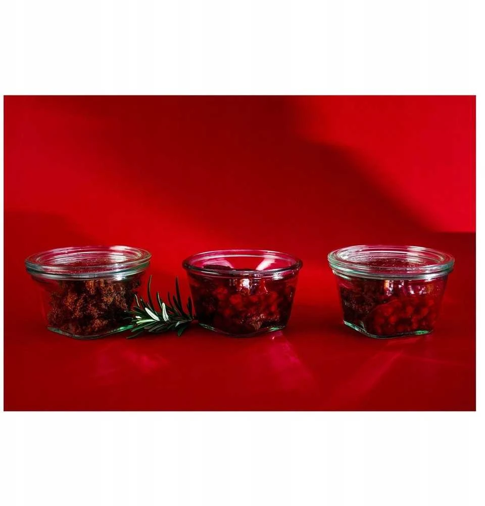 Weck Stiklainis, 290 ml, Quadro, 6 vnt.
