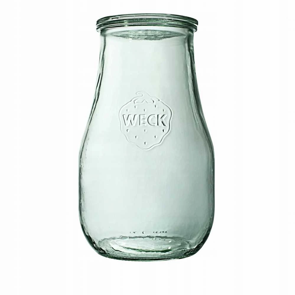 Tulip Weck Tulpe stiklainis su dangteliu, 2700 ml – pakuotėje 4 vnt.
