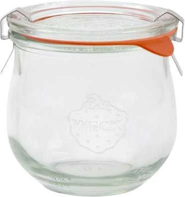 Stiklainis, 370 ml, su dangteliu, „Tulip“, 6 vnt.