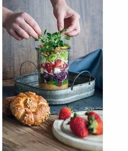Weck WECK liejimo indeliai 0,5 l, 4 vnt. rinkinys
