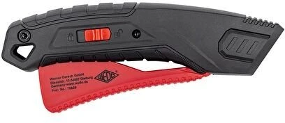 Wedo Cutter Safety su dźwignią Obudowa: Nylon/Glasfiber juoda/raudona (78839)