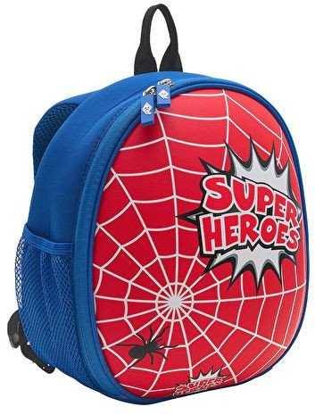 Wedo WEDO Vaikiška kuprinė Spider su tinklinėmis vidinėmis/išorinėmis kišenėmis Raudona