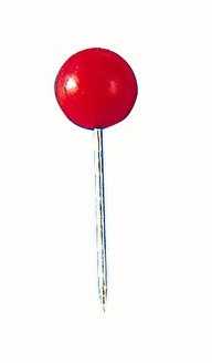 Wedo WEDO Markierungs-Nadeln 6 x 16 mm 100er SB-Dose Rot