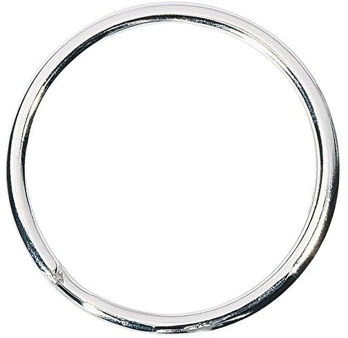 Wedo Metalowe kółka do kluczy 25 mm Opakowanie 100 vnt (2623025)