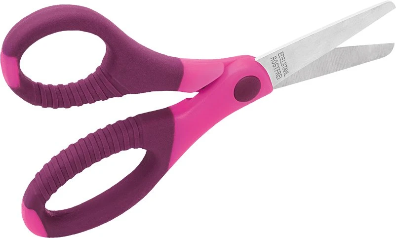 Wedo Žirklės Gripy 13 cm ant blistro, įvairių spalvų (7715)
