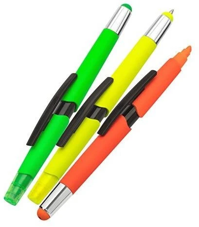 Wedo Liečiamasis rašiklis su tušinuku + neoninis markeris, rūšiuota versija 1 vnt.