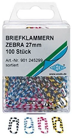 Wedo Spinacz metal 100 vnt. 901 245299