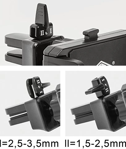 Wedo Wedo 60 06101 uchwyt Laikiklis pasywny Mobilusis telefonas/Išmanusis telefonas Juodas