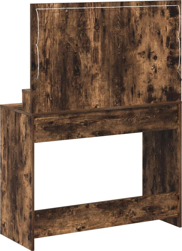 Makiažo stalas Rūkyta ąžuolas 100 x 41 x 135 cm