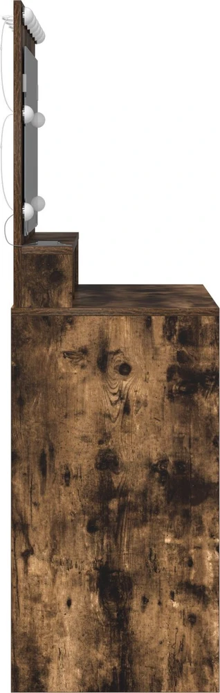 Makiažo stalas Rūkyta ąžuolas 100 x 41 x 135 cm