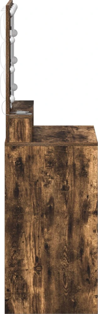 Makiažo stalas Rūkyta ąžuolas 50 x 41 x 135 cm Apdirbta mediena