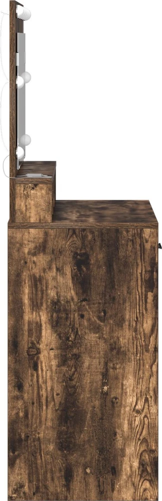Makiažo stalas Rūkyta ąžuolas 79 x 41 x 135 cm Apdirbta mediena