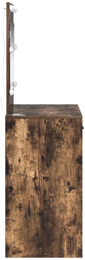 Makiažo stalas Rūkyta ąžuolas 78,5 x 41 x 135 cm