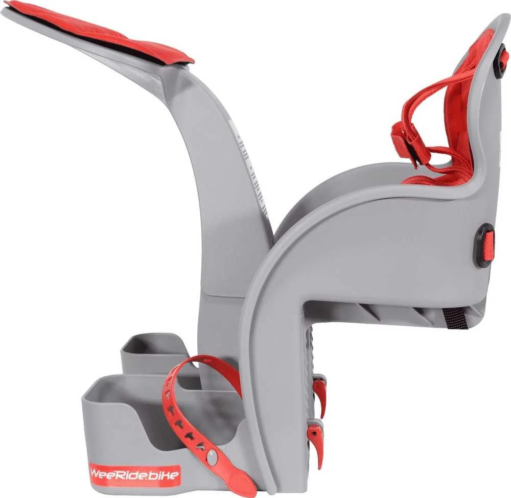 WeeRide Safe Front Classic Raudona dviračio sėdynė