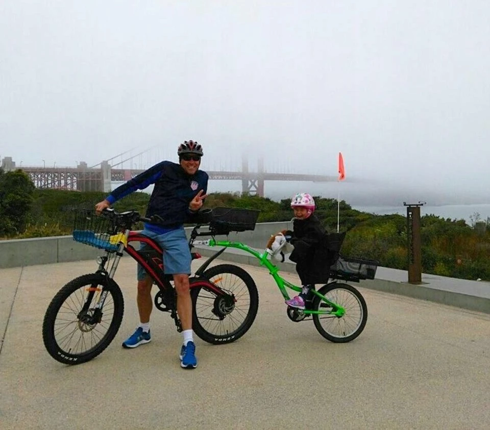 WeeRide WeeRide – Kazam Link mėlyna, dviratis priekaba, vilkikas, priekaba, priekaba, EAN 016751374758