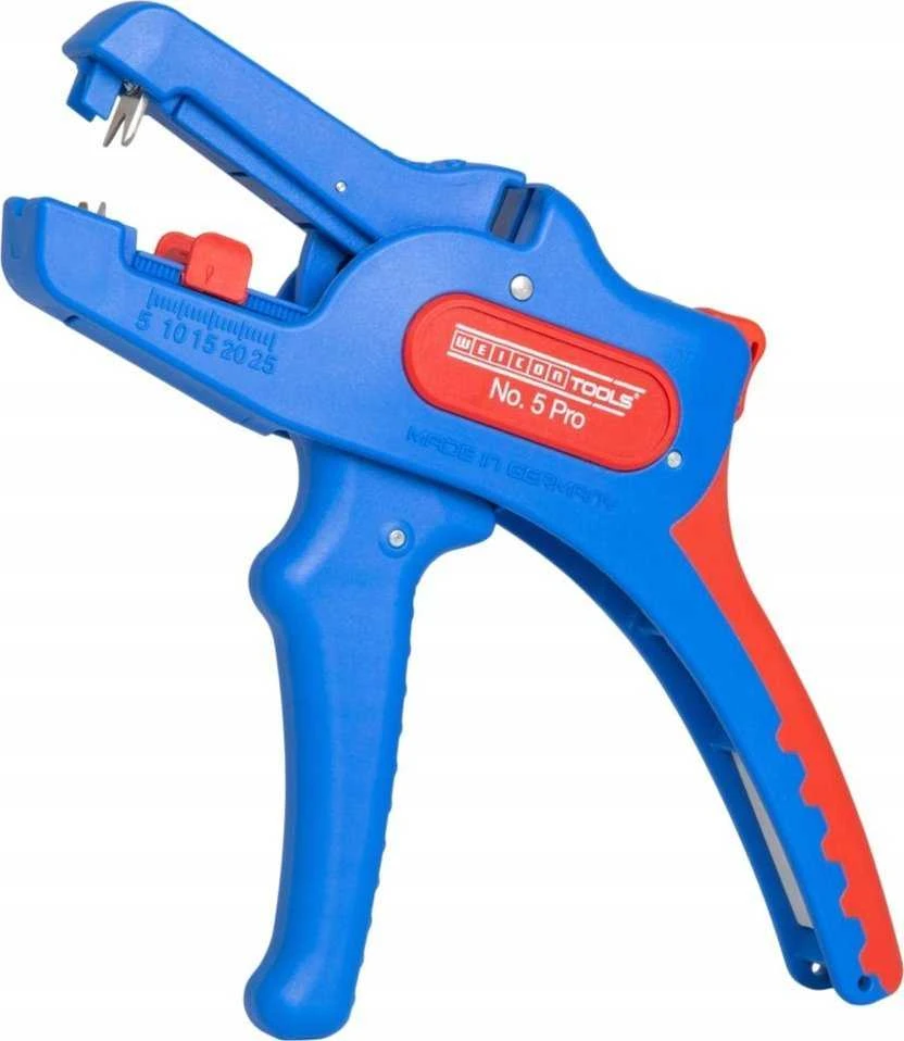 Nužievinimo replės, automatinės Weicon No. 5 PRO, 0,2-16mm², su keičiamu peiliu.