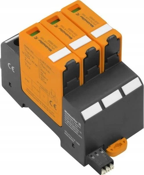 Weidmuller C klasės viršįtampių iškroviklis VPU PV II 3 R 1000 2530180000