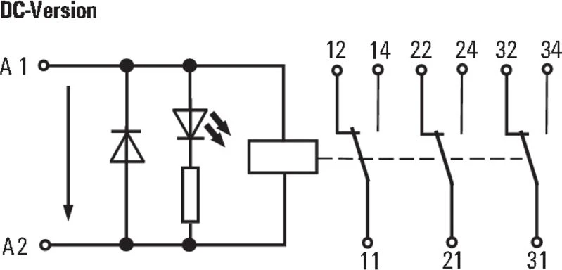 Weidmuller 8920980000 Pramoninė relė 13P 10A 24V DC RCMKIT-I 24VDC 3CO LD 8920980000