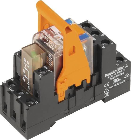 Weidmuller 8920980000 Pramoninė relė 13P 10A 24V DC RCMKIT-I 24VDC 3CO LD 8920980000