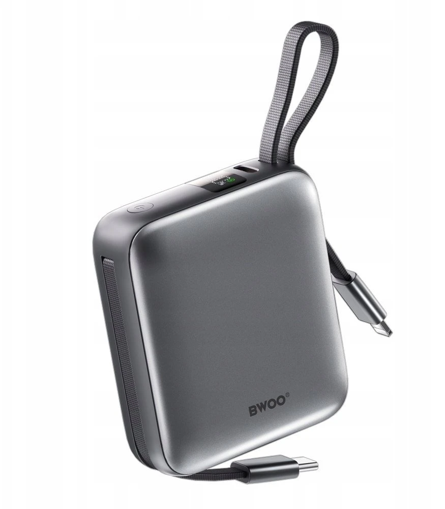 „Powerbank Wekome P74 10000 mAh Sidabrinis“