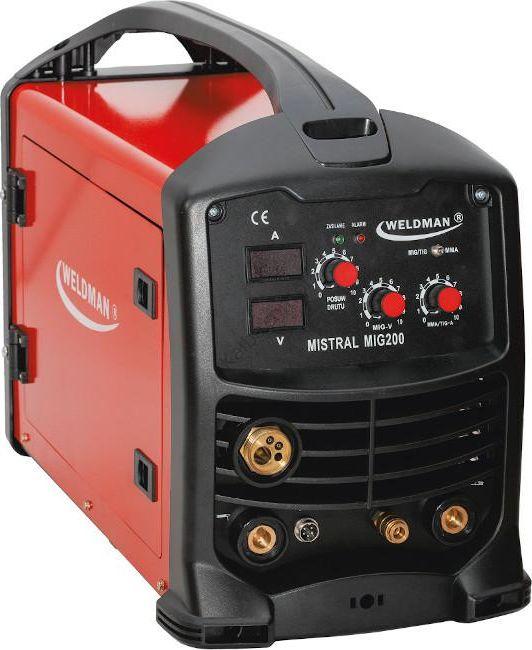 Suvirinimo Pusautomatis Weldman Mistral Mig 200 su Tig Funkcija