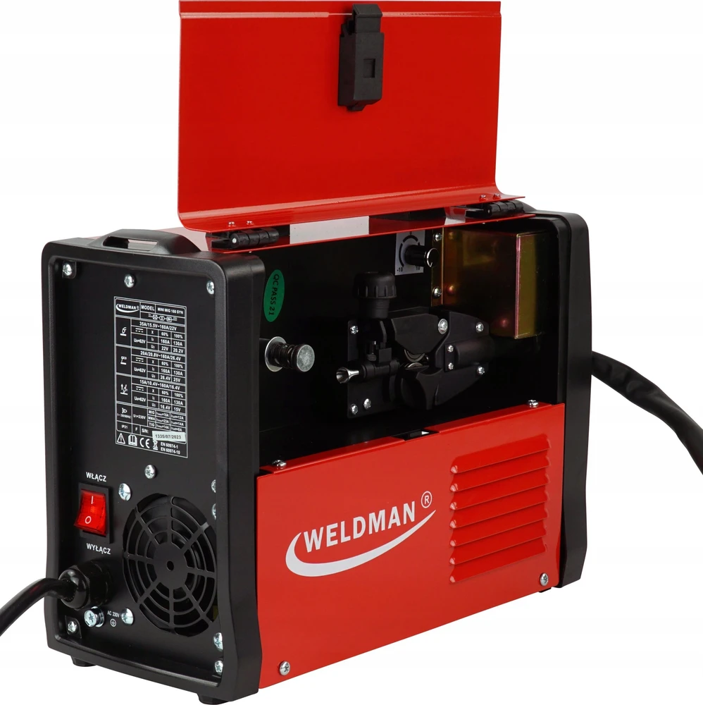 Pusautomatis Weldman MINI MIG 160 Synergia Flux