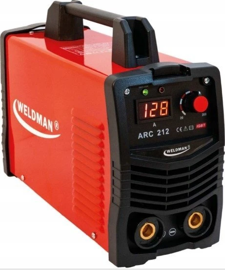 WELDMAN SPAWARKA INVERTER ARC-160 MINI SYNERGIA / WALIZKA aliumininės