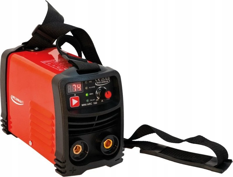WELDMAN SPAWARKA INVERTER ARC-160 MINI SYNERGIA / WALIZKA aliumininės