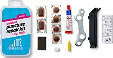Weldtite pleistrai vamzdeliams AIRTITE PUNCTURE rinkinys 6 x pleistrai + raktų dėžutė po 10 (WLD-01007)