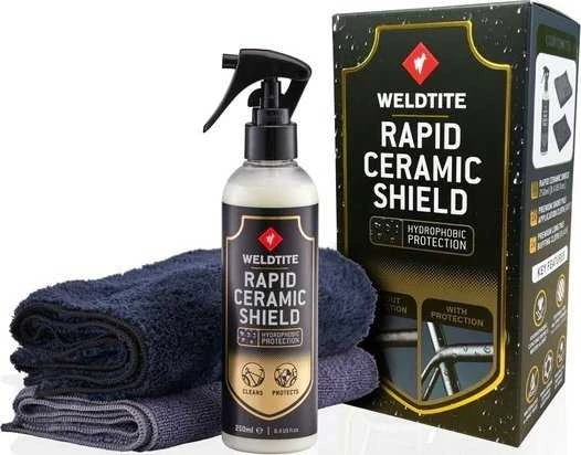 WELDTITE Rapid Ceramic Shield apsauginį sluoksnį dviračio rėmui sukurianti priemonė