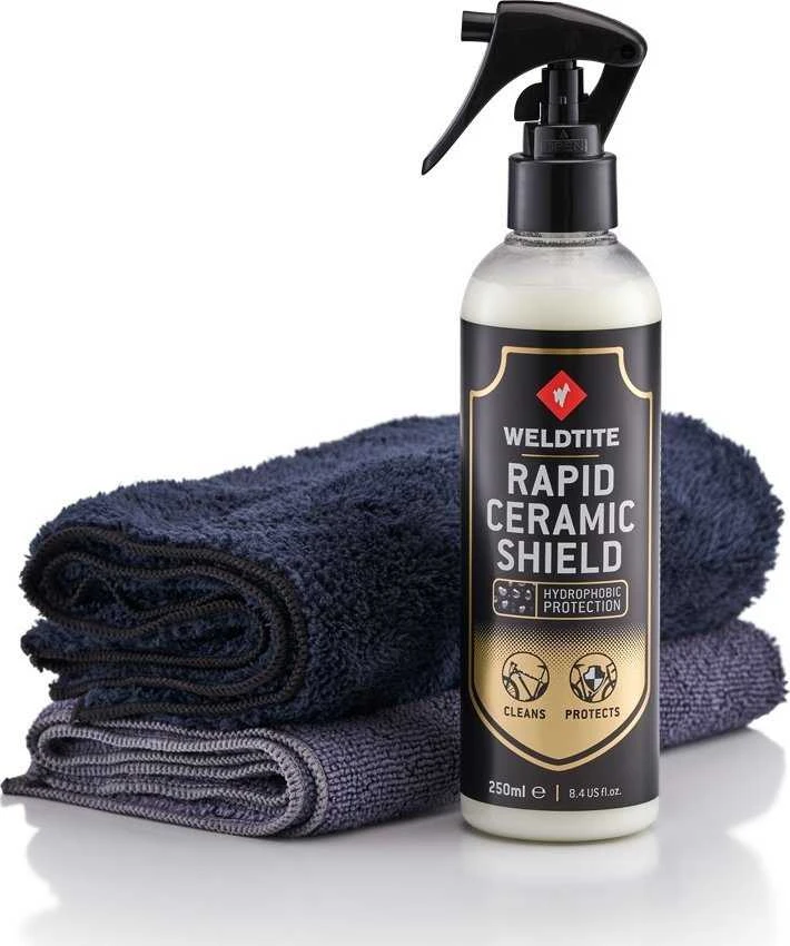 WELDTITE Rapid Ceramic Shield apsauginį sluoksnį dviračio rėmui sukurianti priemonė