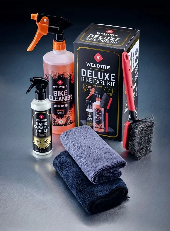 WELDTITE Deluxe dviračių priežiūros priemonių rinkinys