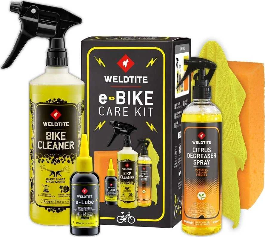 WELDTITE e-Bike dviračių priežiūros priemonių rinkinys