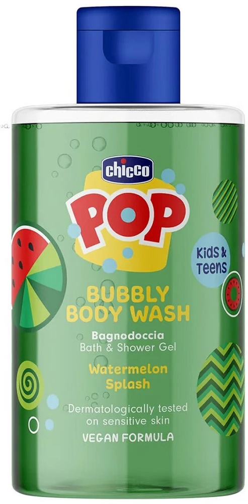 Weleda Chicco Pop dušo želė su arbūzų šerbeto kvapu 300 ml