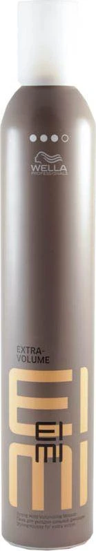 Stiprios fiksacijos plaukų putos Wella Eimi Extra Volume (3) 500ml