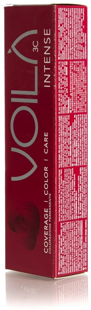 Intercosmo Voilà 3C Intense Aqua ilgalaikiai plaukų dažai 2.7 Dark China Mėlyna, 60 ml