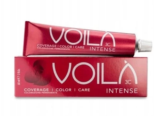 „Intercosmo Voila 3C Intense“ ilgalaikiai plaukų dažai, 5.35 Auksinė rausvai ruda, 60 ml