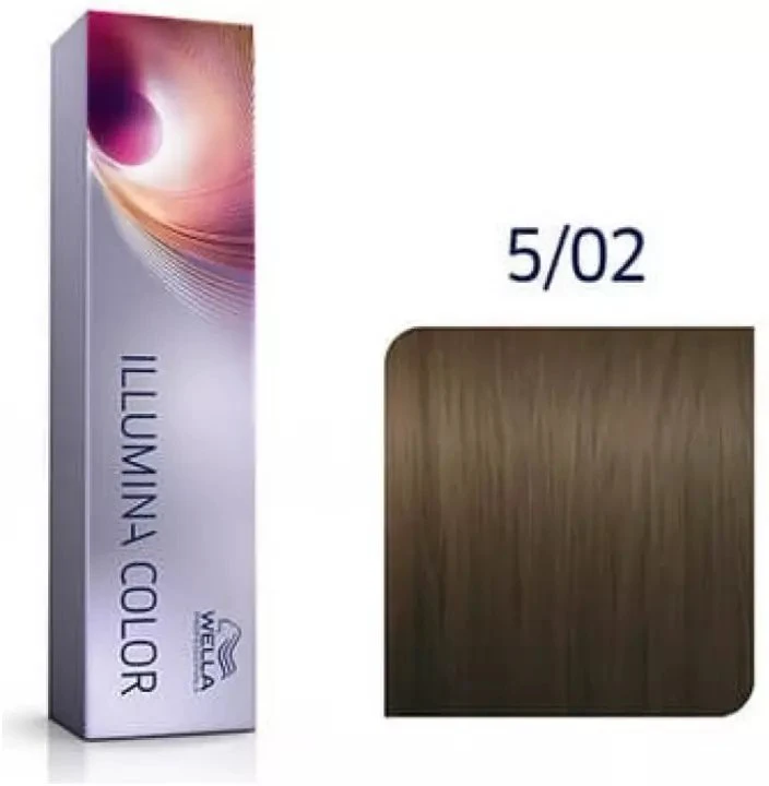 Plaukų dažai Wella Illumina Color 60ml - 5/02
