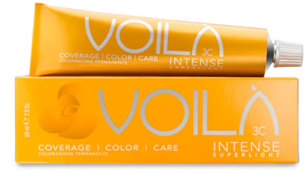 Intercosmo Voila 3C Intense Superlight ilgalaikiai plaukų dažai, natūrali superšviesi, 60 ml