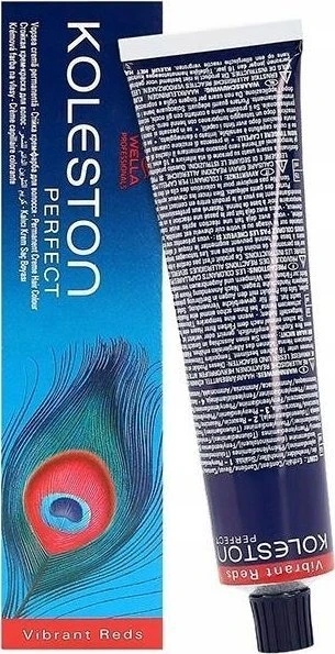 Wella Koleston Perfect 6/34 tūbelė ir pakuotė