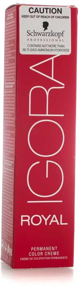 Wella Professionals Schwarzkopf Professional, Igora Royal, Permanent Hair Dye, L-89 Raudona Violet, 60 ml For Women