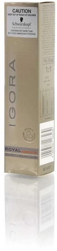Wella Professionals Schwarzkopf Professional, Igora Royal, Permanent Hair Dye, 5-0 šviesiai rudas Natural, 60 ml For Women