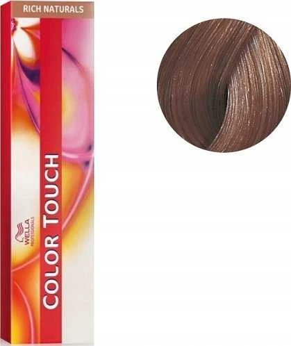 Wella Color Touch 6/37 dažai su atspalvio pavyzdžiu