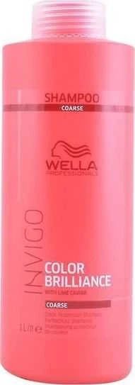Šampūnas šiurkštiems, dažytiems plaukams Wella Invigo Color Brilliance Coarse Šampūnas 1000ml