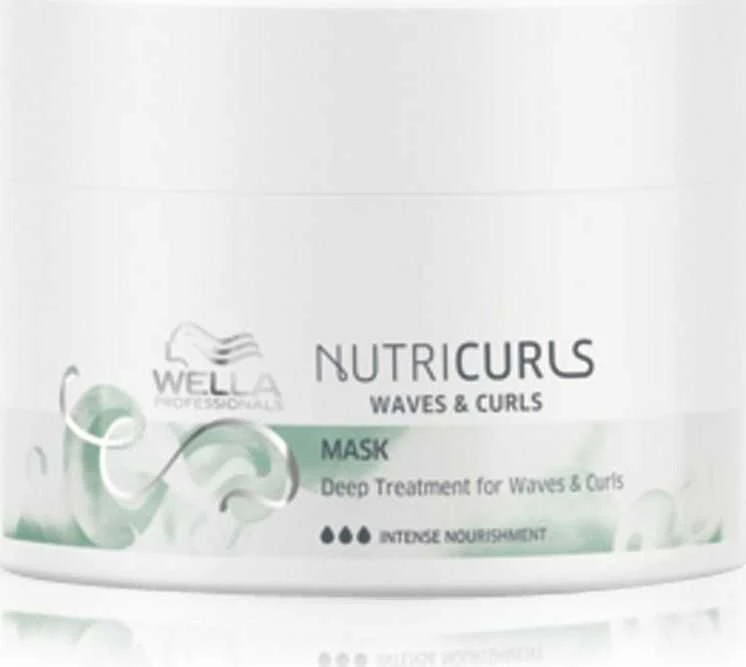 Kaukė garbanotiems plaukams Wella Nutricurls Intense Waves and Curls Mask 150ml