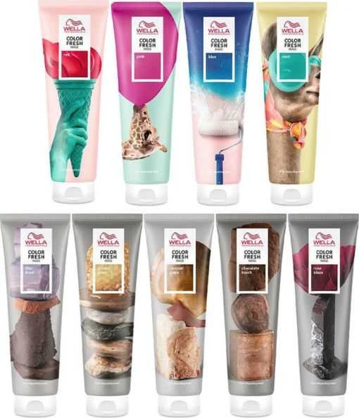 Wella Sebastian Professional Color Fresh Mask natūrali šokolado spalvos kaukė, 150 ml