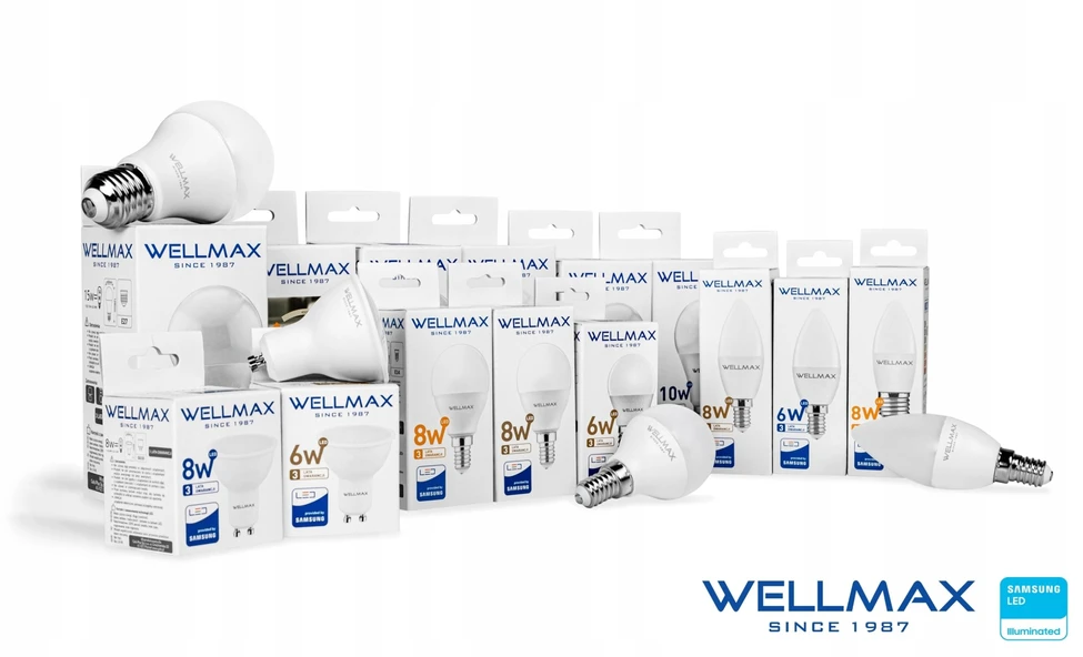 Wellmax LED lemputė E27 18W 122lm/W 2200lm Neutrali 4000K SAMSUNG / GOL123N18
