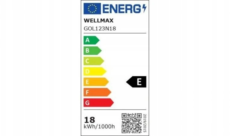 Wellmax LED lemputė E27 18W 122lm/W 2200lm Neutrali 4000K SAMSUNG / GOL123N18