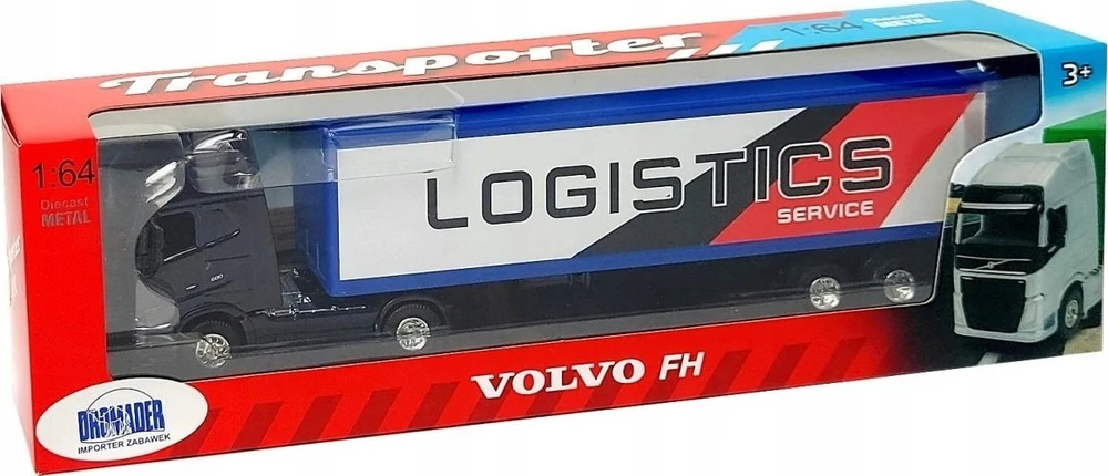 WELLY 1:64 truck Volvo 58018 80186